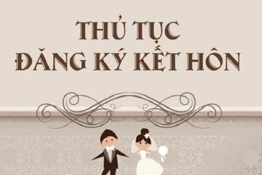 Thủ tục đăng ký kết hôn mới nhất năm 2022
