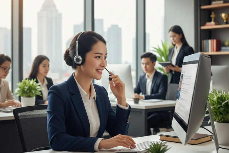 Kịch bản tiếp nhận yêu cầu hỗ trợ khẩn cấp từ luật sư riêng