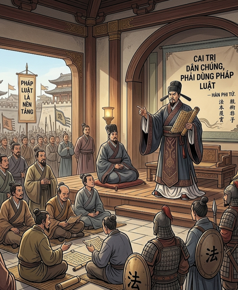 Pháp trị: Cai trị số đông, phải dùng pháp luật